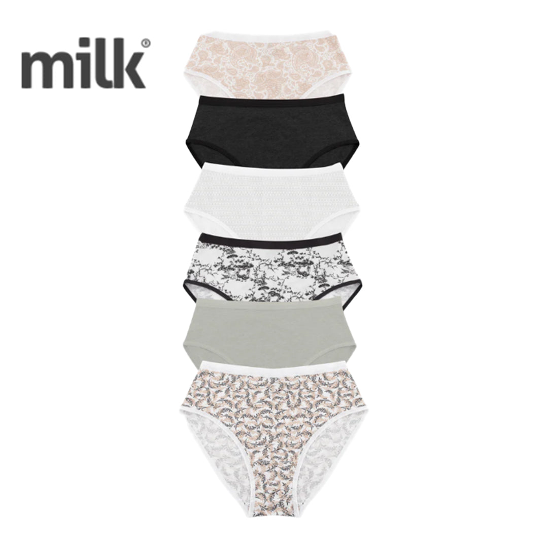 MILK LITE Brief - Pack of 6