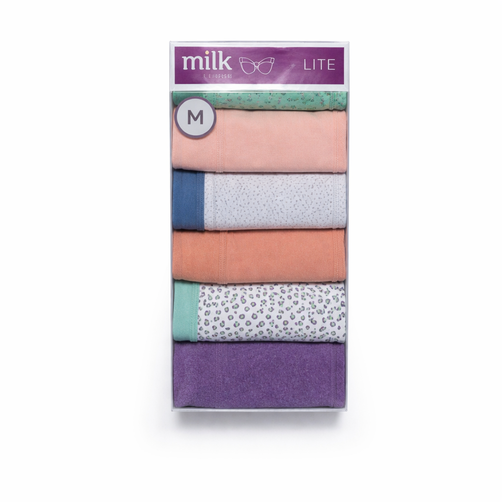 MILK LITE Brief - Pack of 6