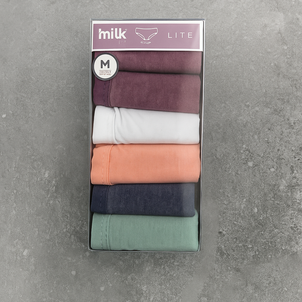MILK LITE Brief - Pack of 6