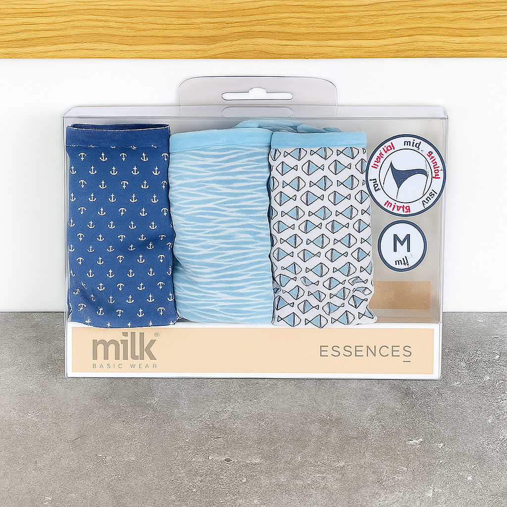 Milk – Women’s bikini Pack of 3