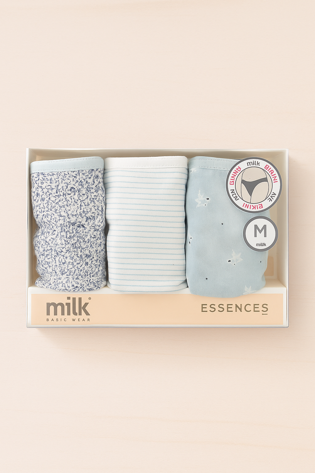 Milk – Women’s bikini Pack of 3