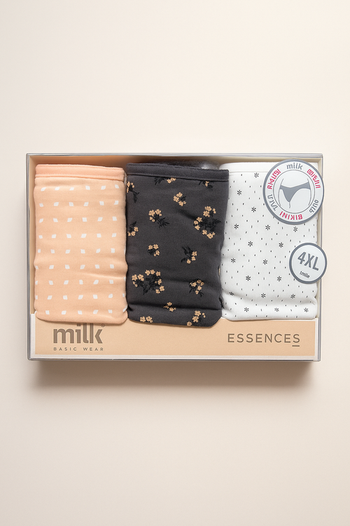 Milk – Women’s bikini Pack of 3