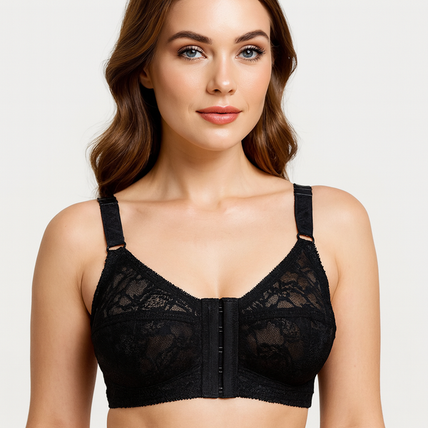 Front-Open Lace Bra