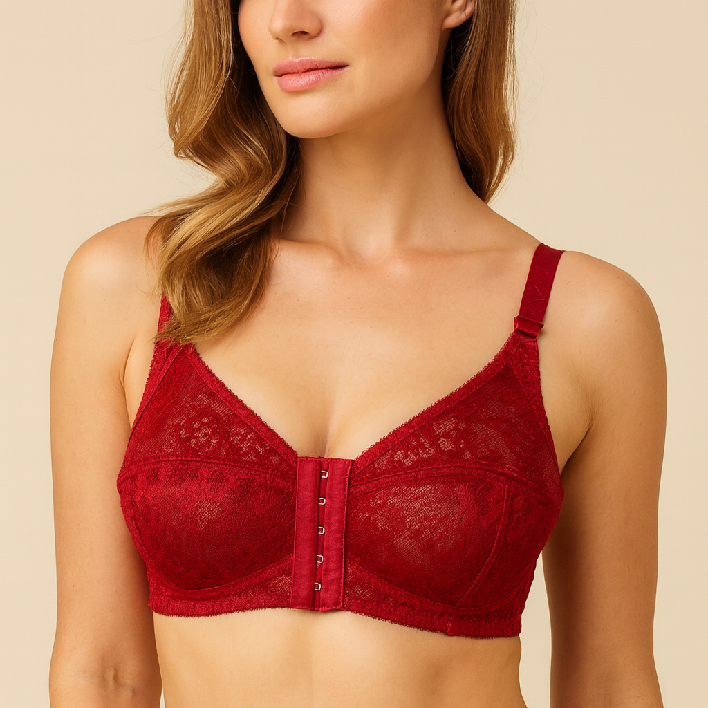 Front-Open Lace Bra