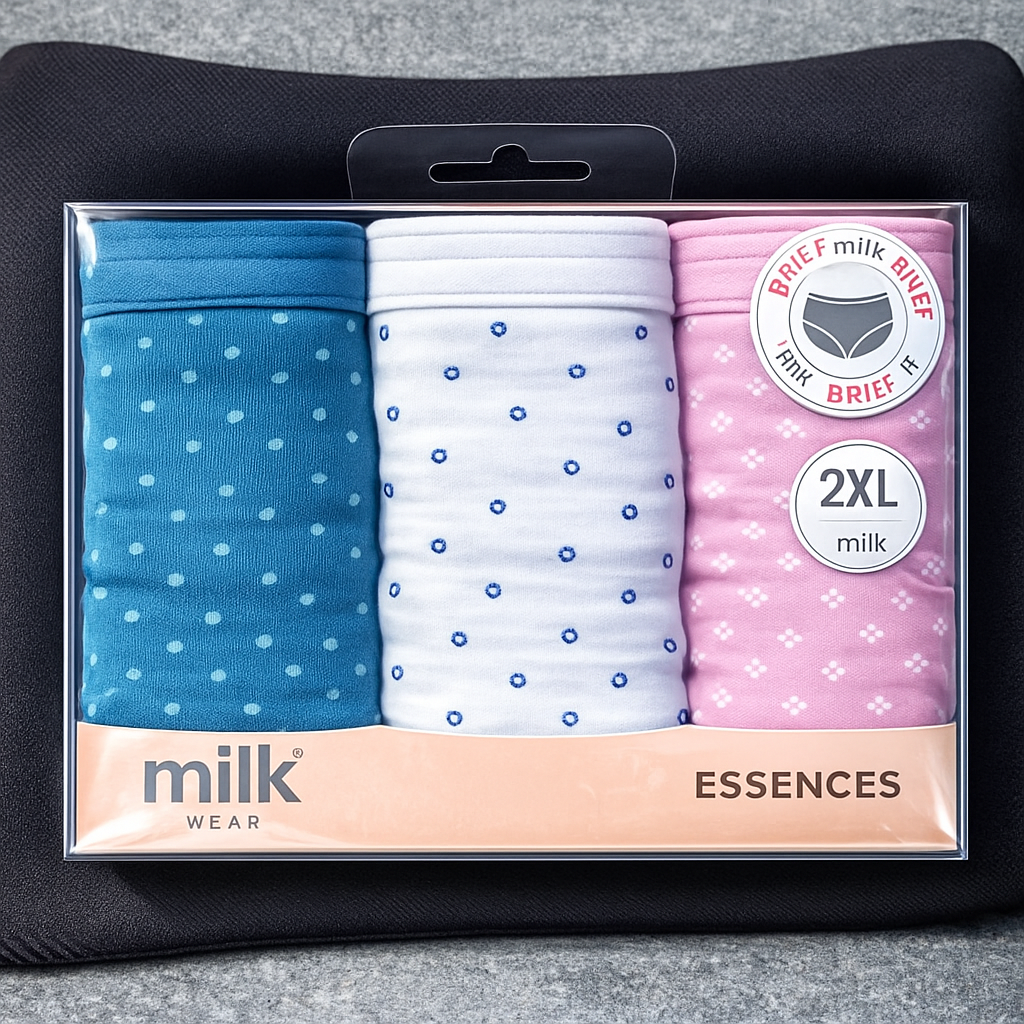 Milk – Women’s Brief Pack of 3