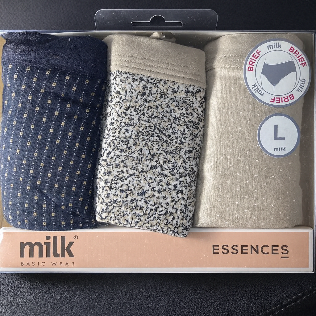 Milk – Women’s Brief Pack of 3