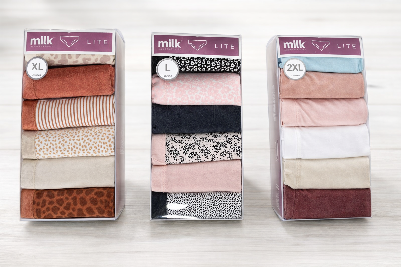 MILK LITE Brief - Pack of 6