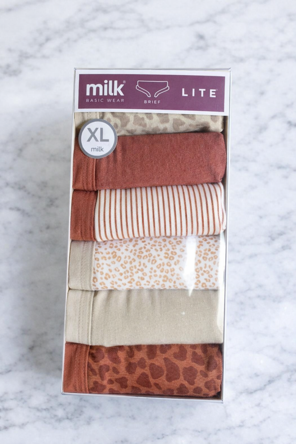 MILK LITE Brief - Pack of 6