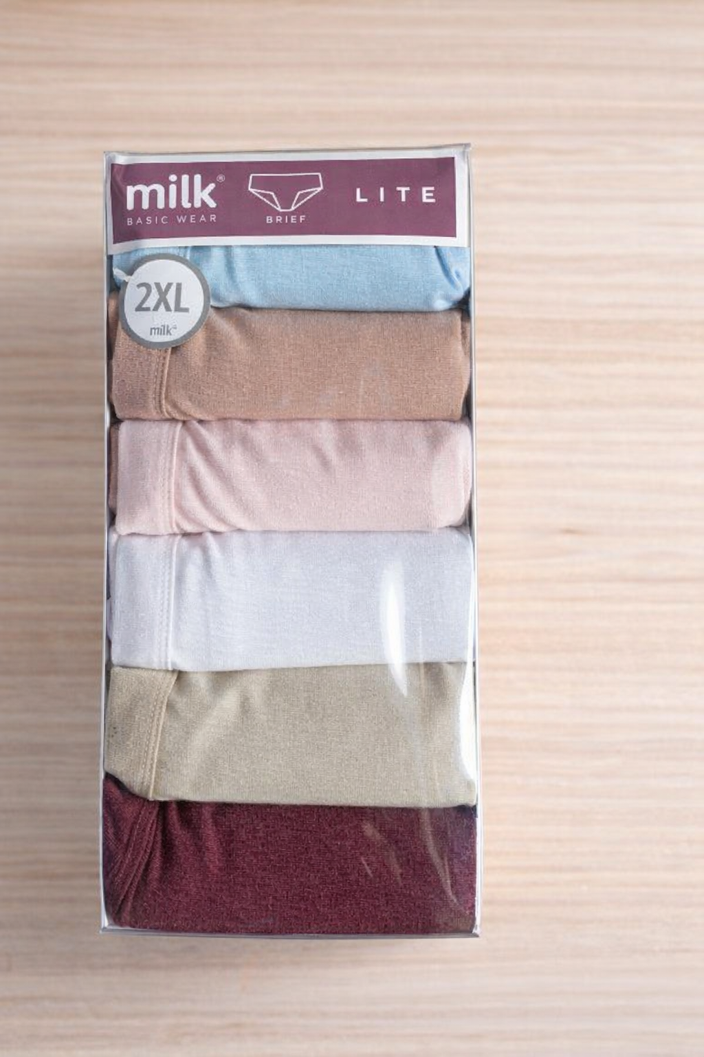 MILK LITE Brief - Pack of 6