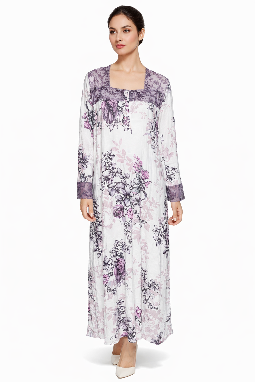 قميص كم فيسكوز لايكرا