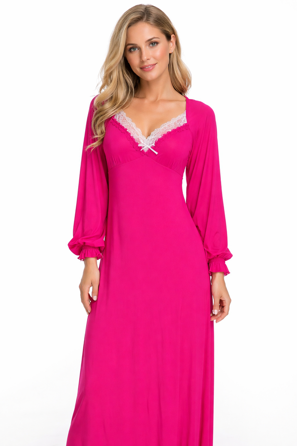 فستان قطن لايكرا