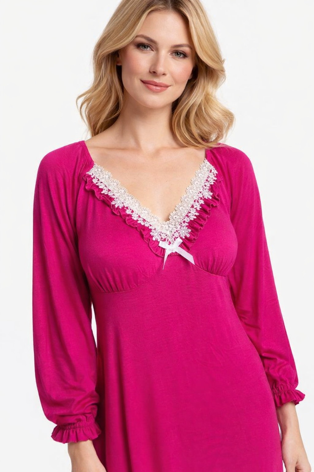 فستان قطن لايكرا