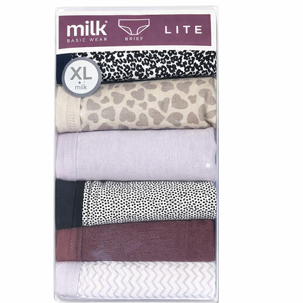 MILK LITE Brief - Pack of 6