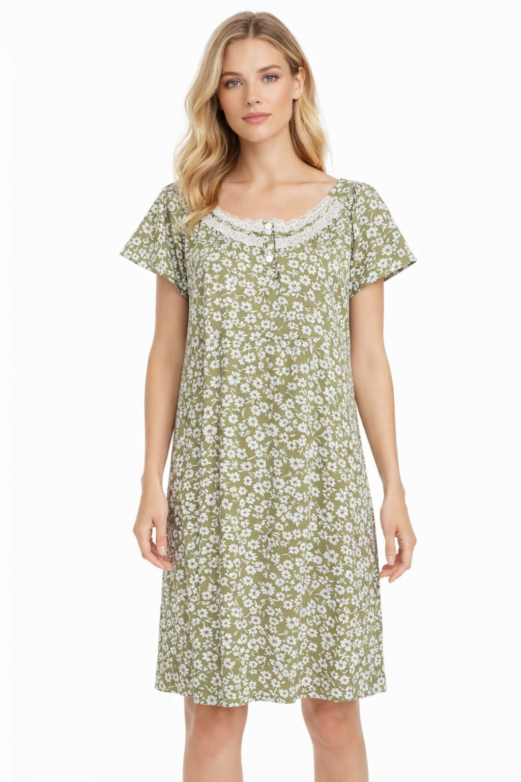 فستان فلورا لايف بتصميم ورد ودانتيل