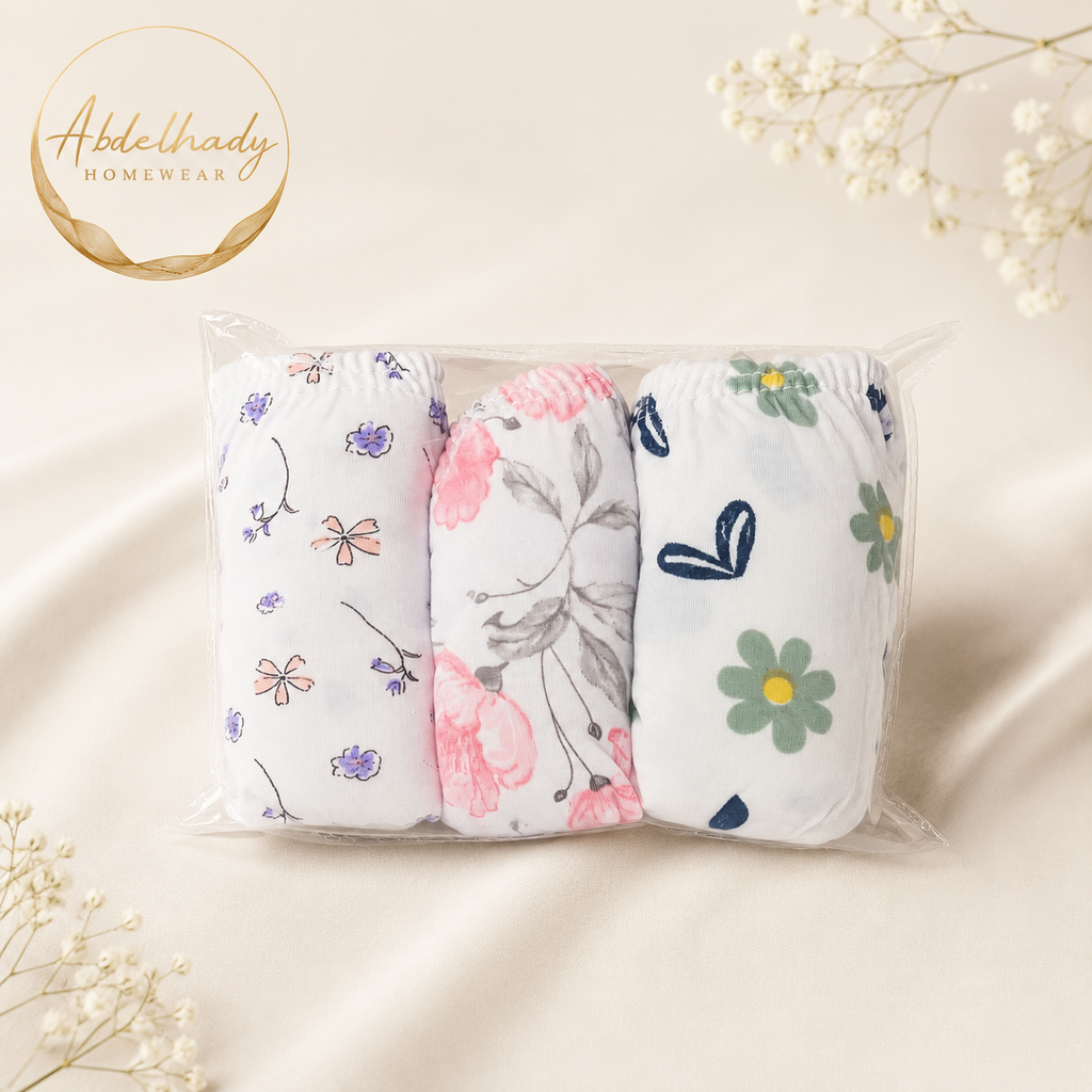 Dahab دهب Women’s Underwear 100% Pure Cotton