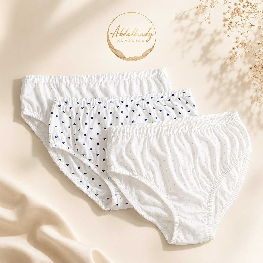 Dahab دهب Women’s Underwear 100% Pure Cotton