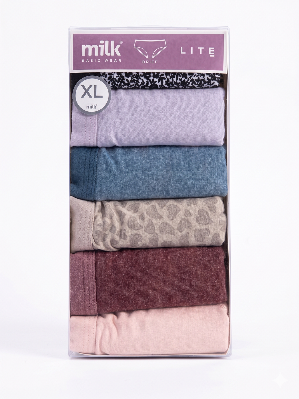 MILK LITE Brief - Pack of 6