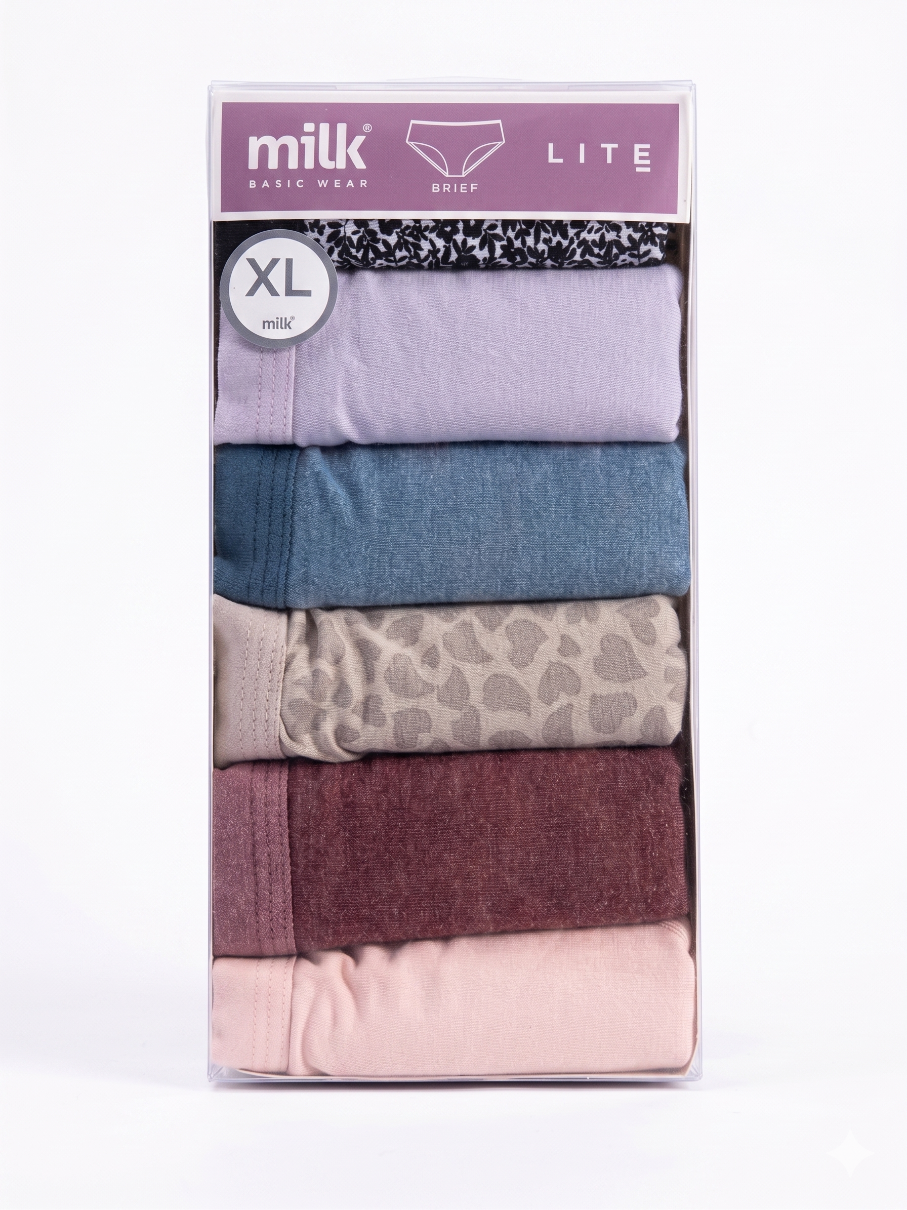 MILK LITE Brief - Pack of 6