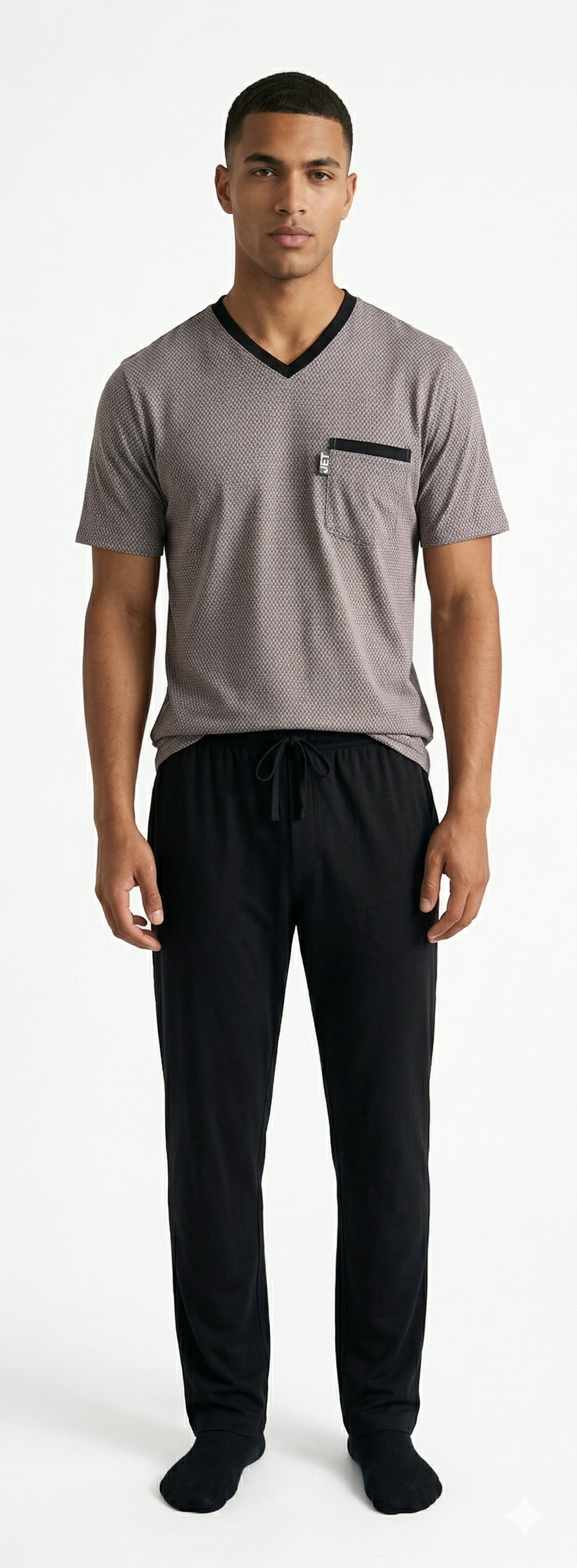 طقم بيجاما رجالي قطن