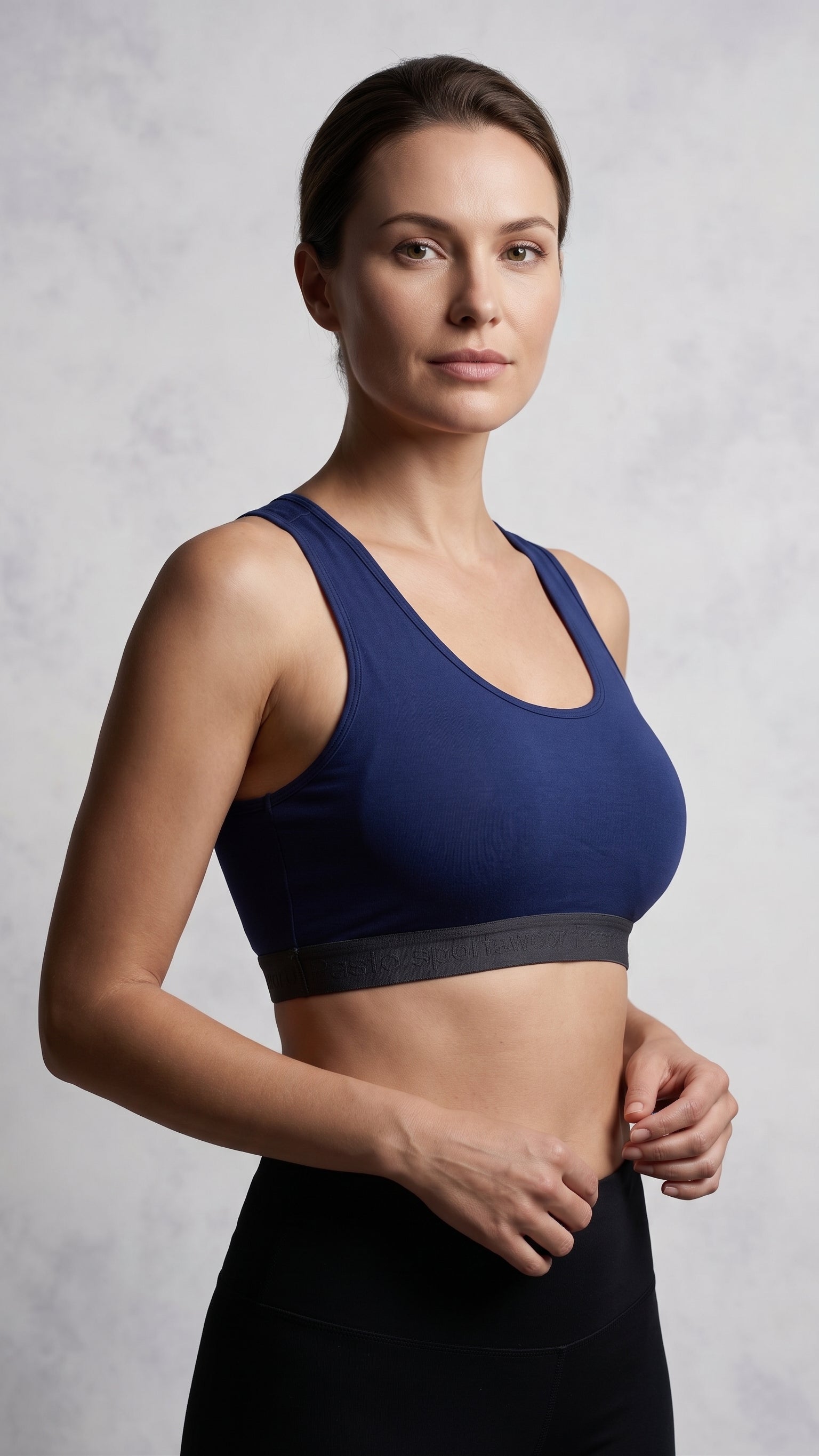 Padded Racerback Bra Support and Stability