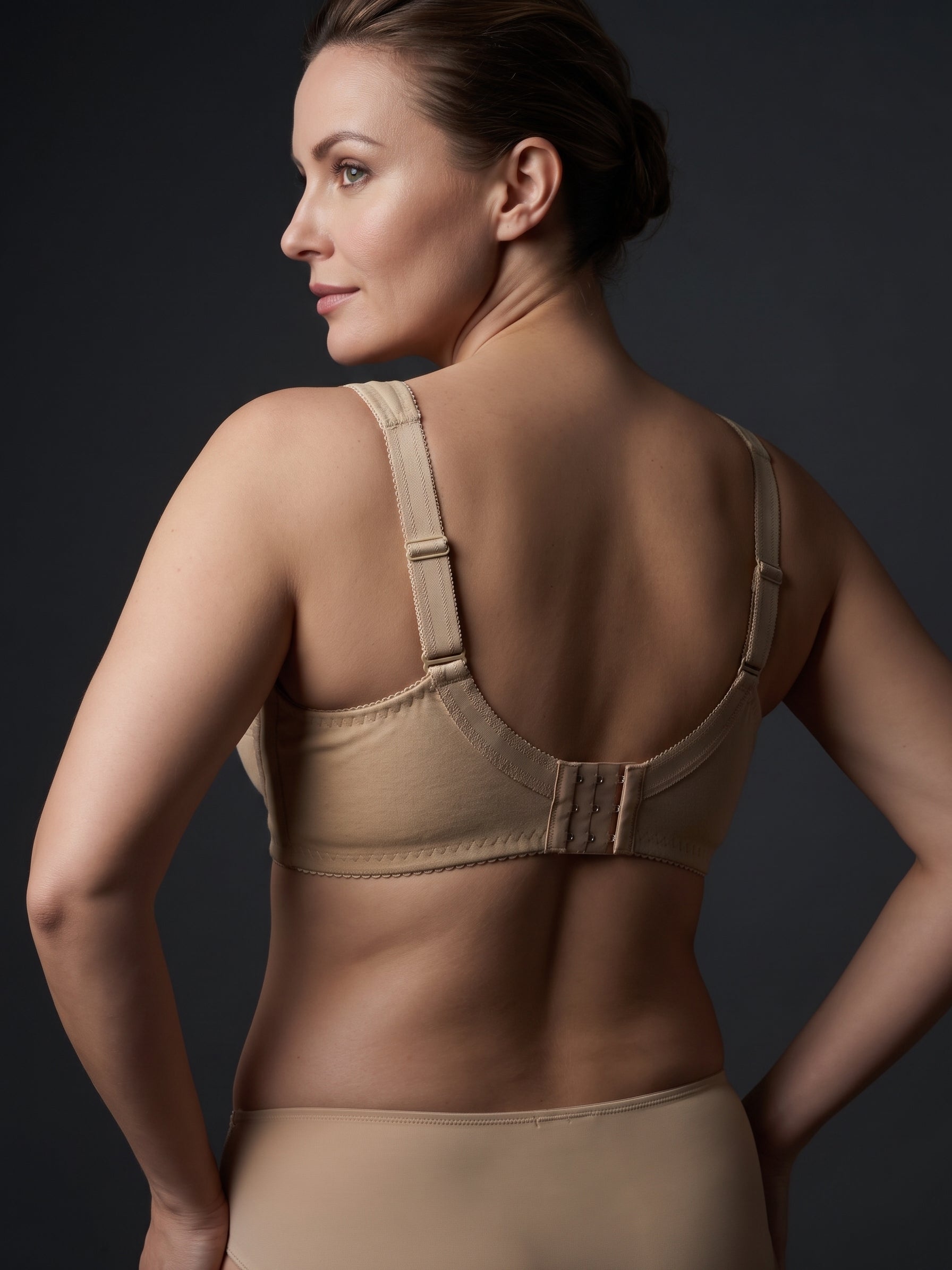 Cotton Minimizer Support Bra Lasso