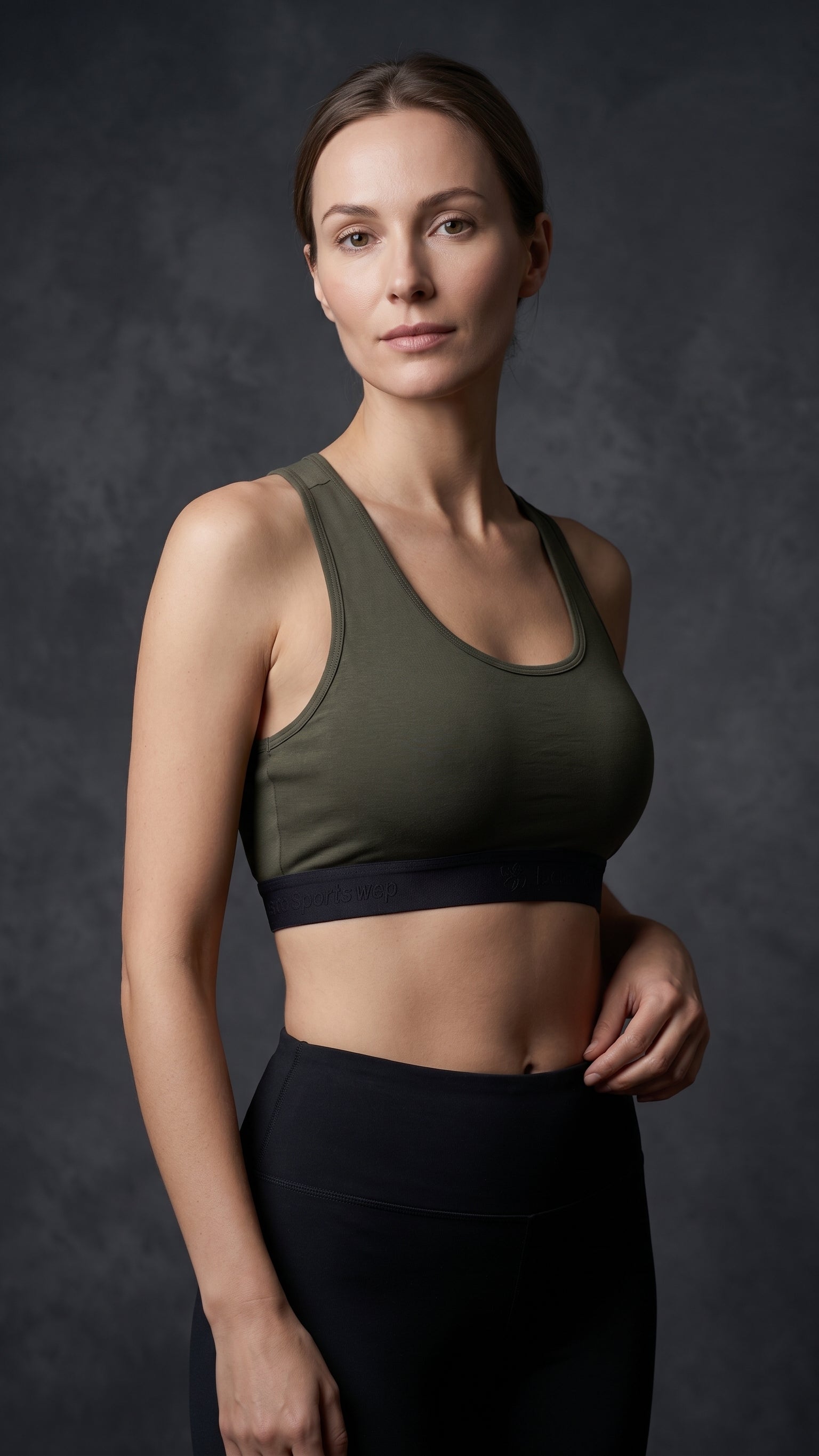 Padded Racerback Bra Support and Stability