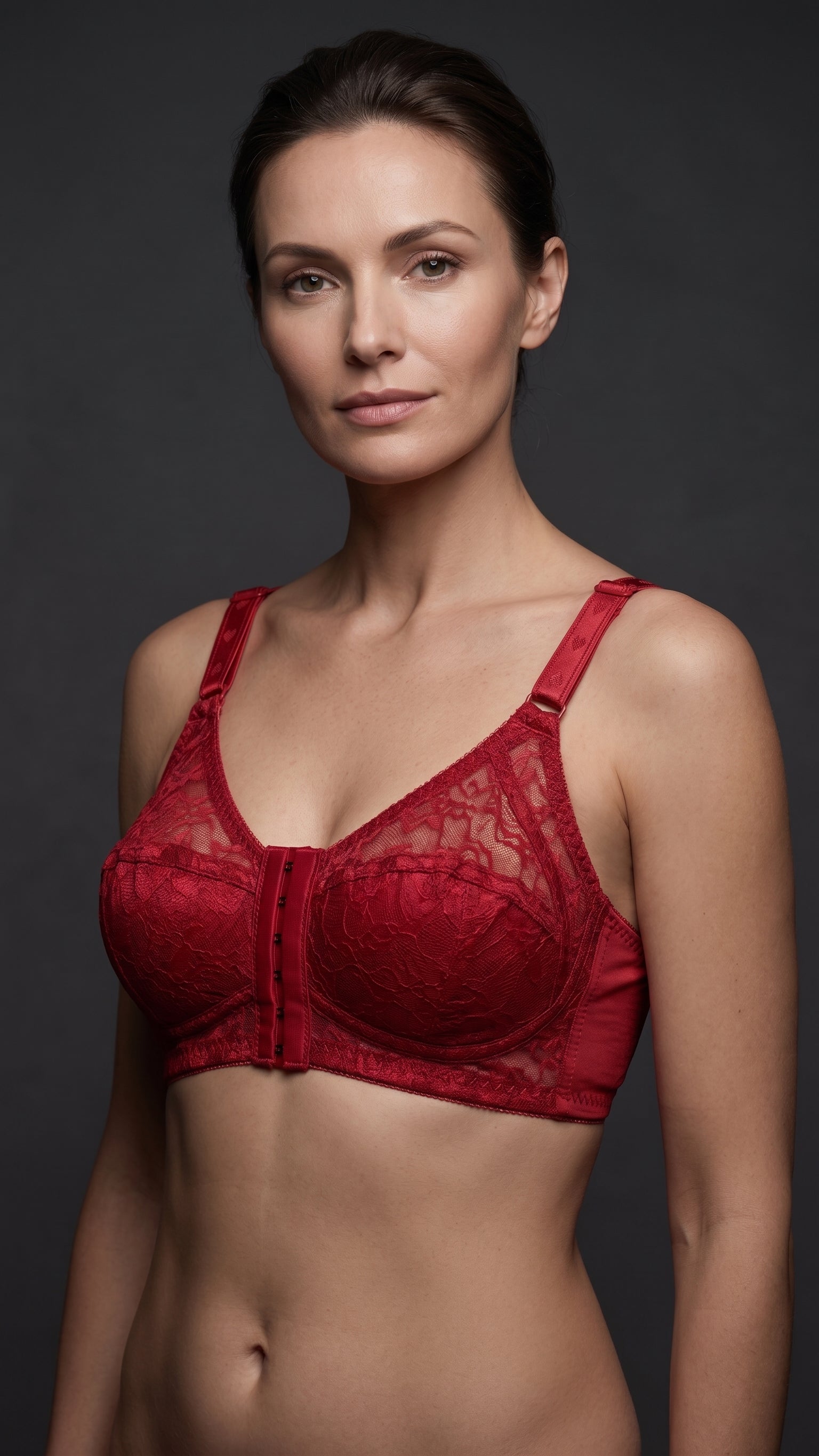 Front-Open Lace Bra