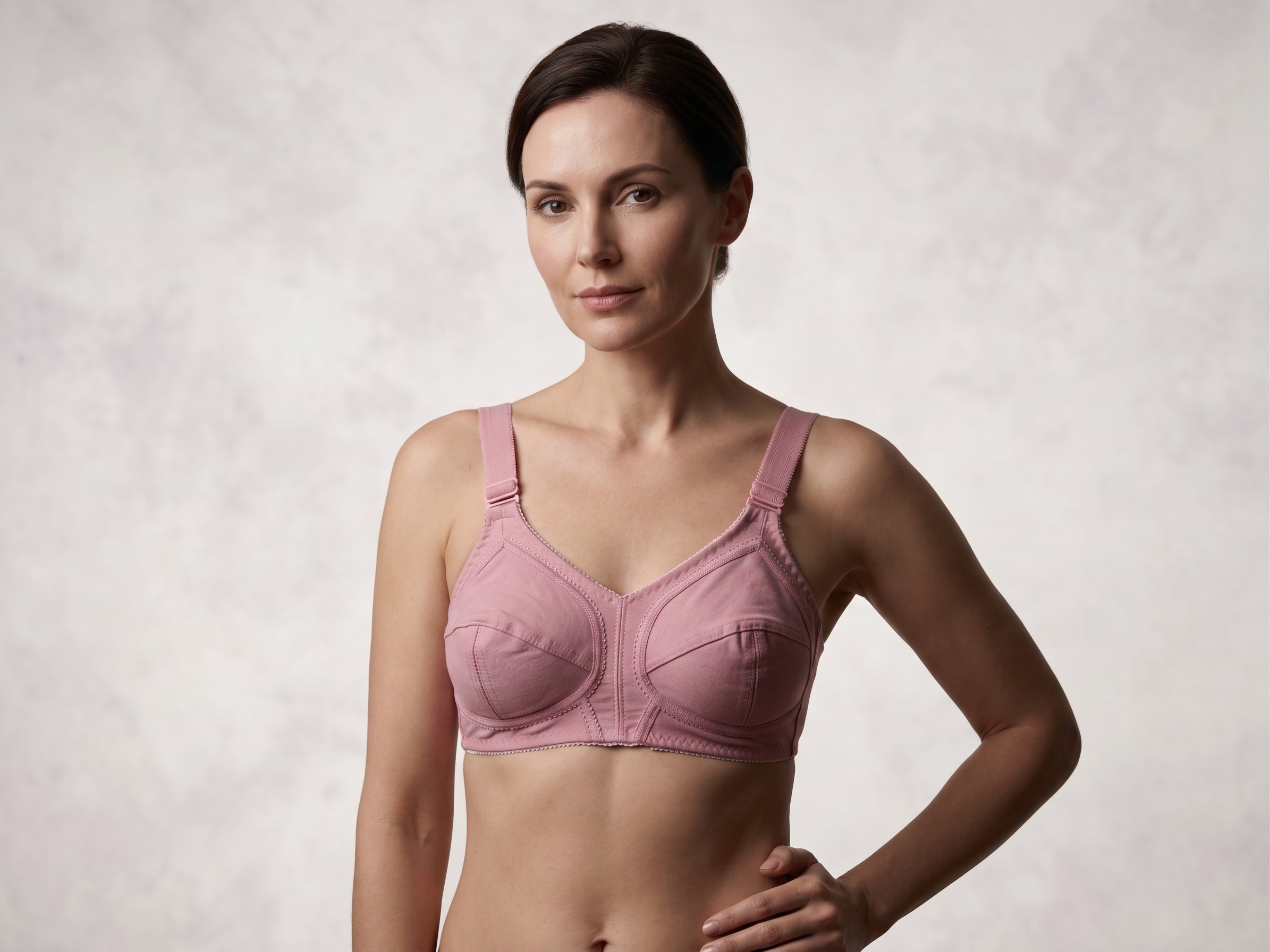 Cotton Minimizer Support Bra Lasso
