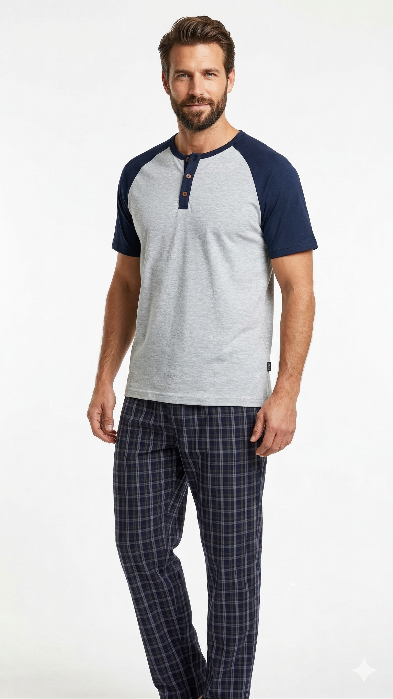 طقم بيجاما رجالي قطن