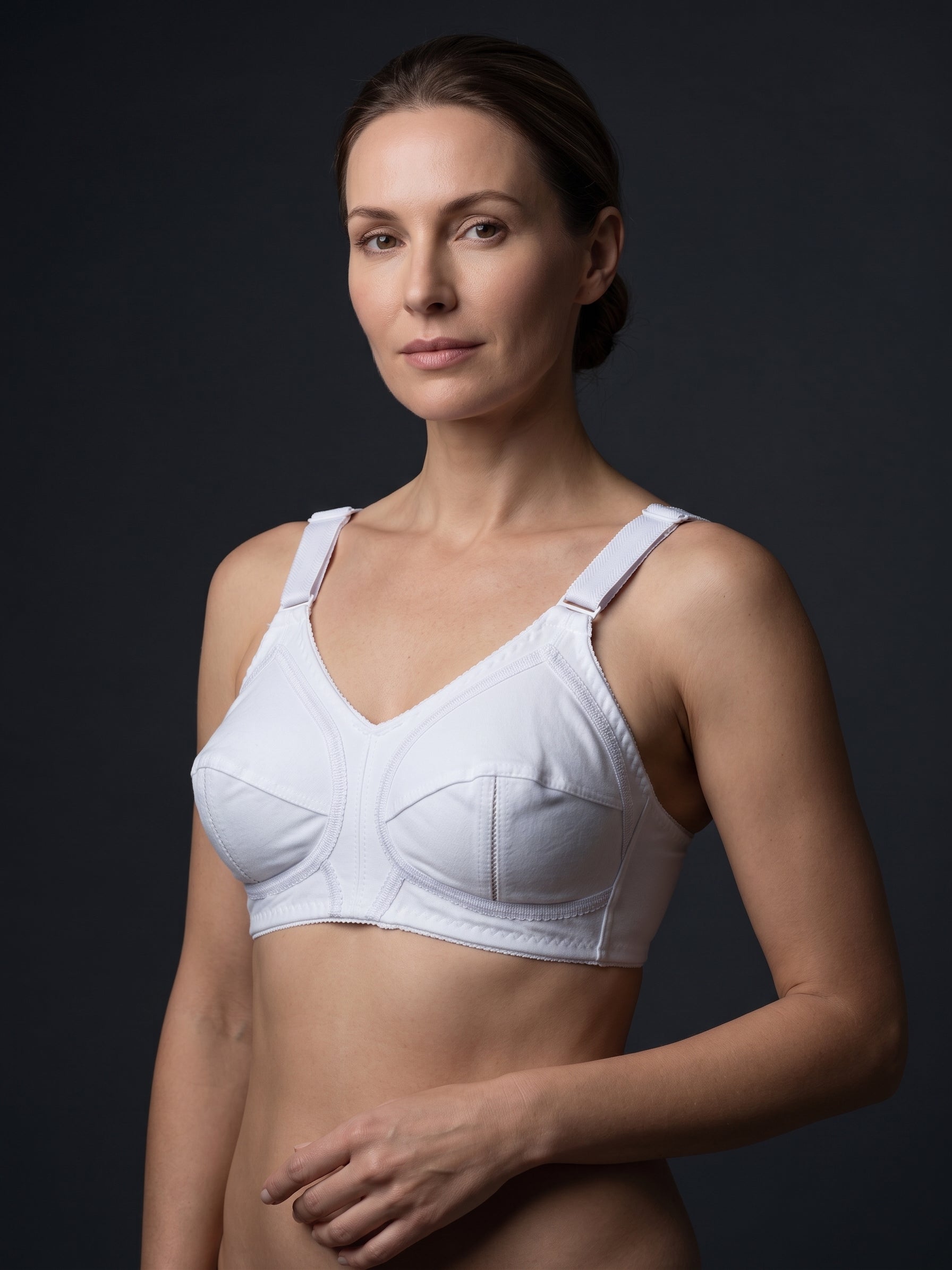 Cotton Minimizer Support Bra Lasso