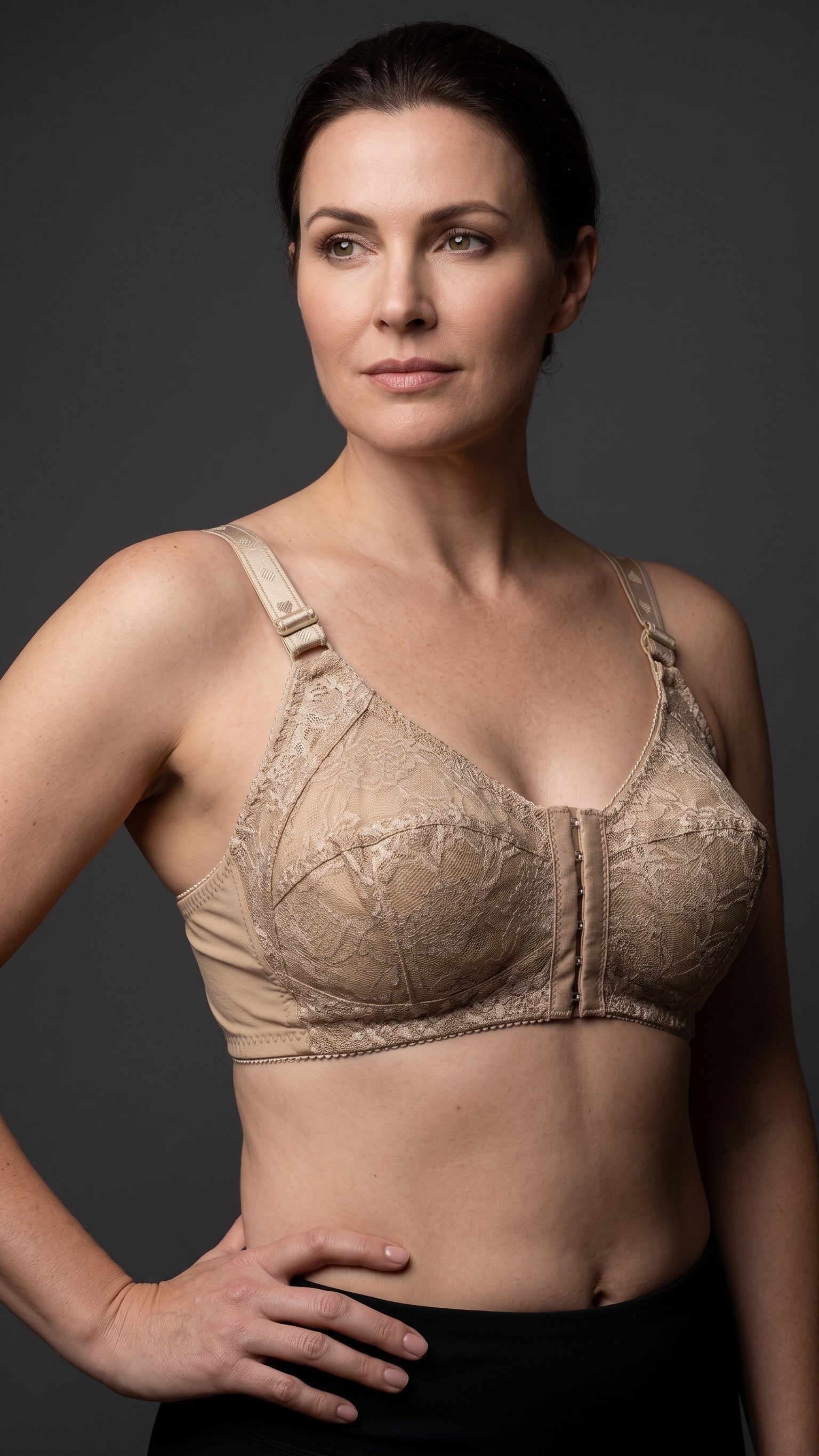 Front-Open Lace Bra