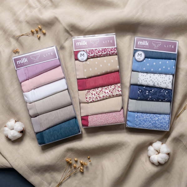 MILK LITE Brief - Pack of 6
