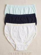 Dahab Cotton Women's Briefs – Soft Touch – 3-Piece Pack