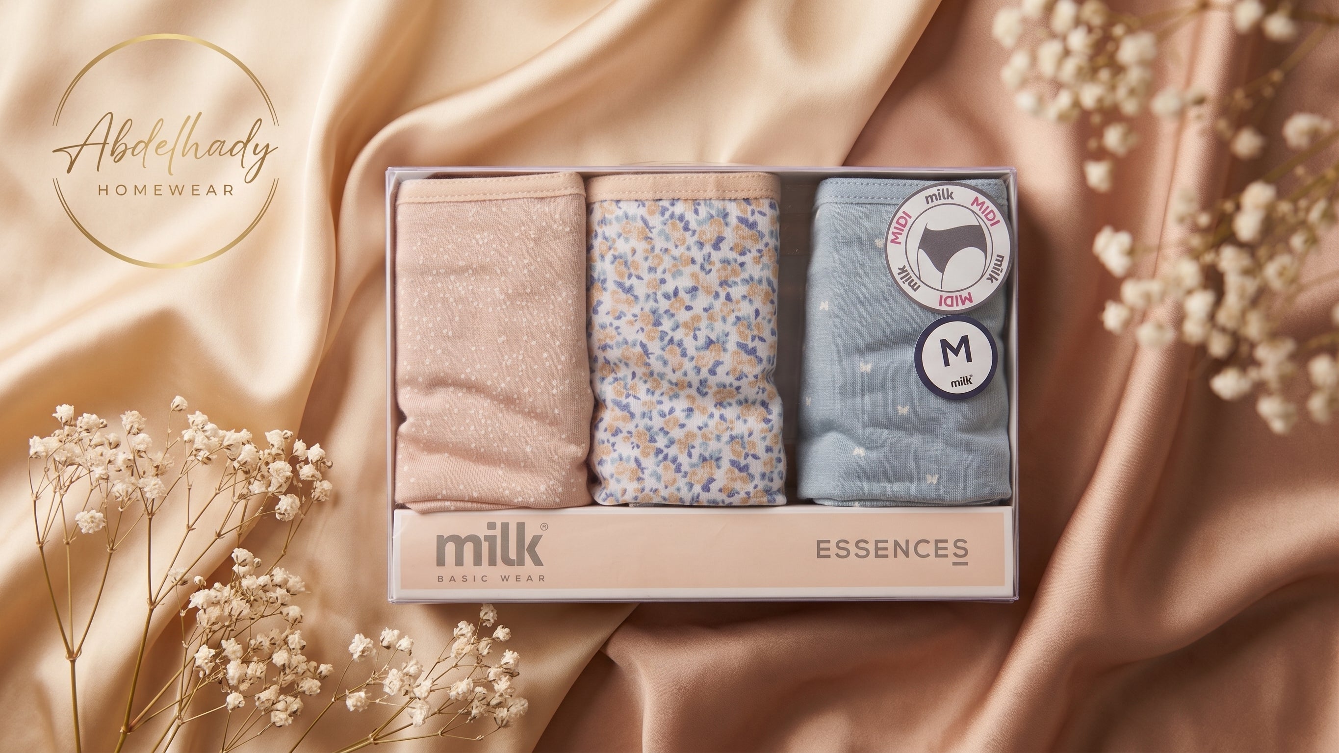Milk Cotton Midi