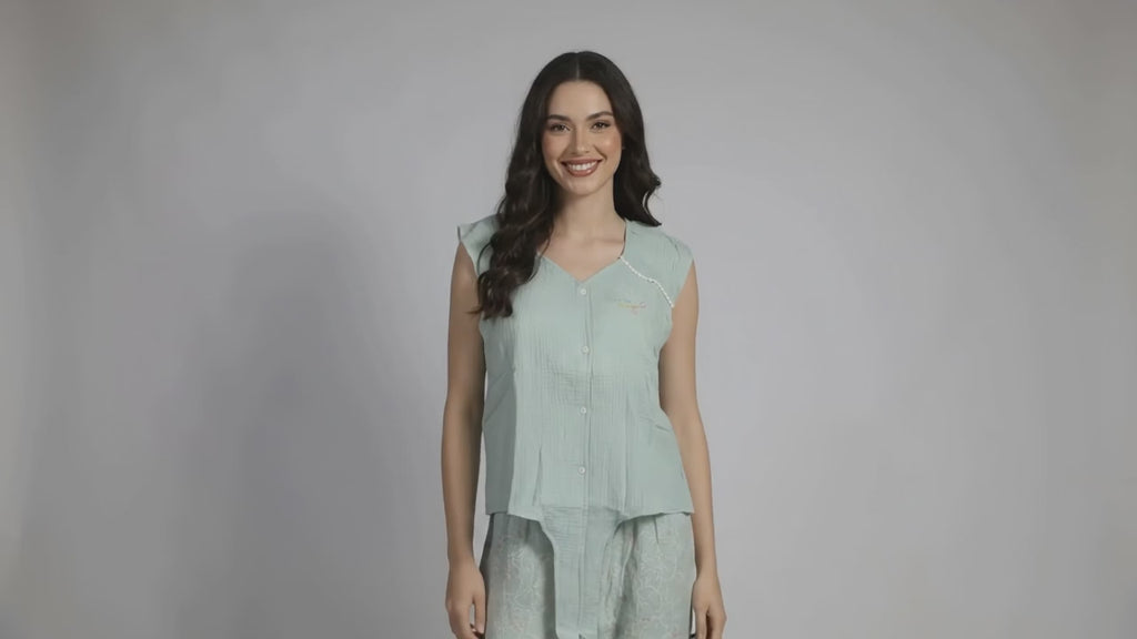 بيجامة حريمي ناعمة ومريحة للمنزل