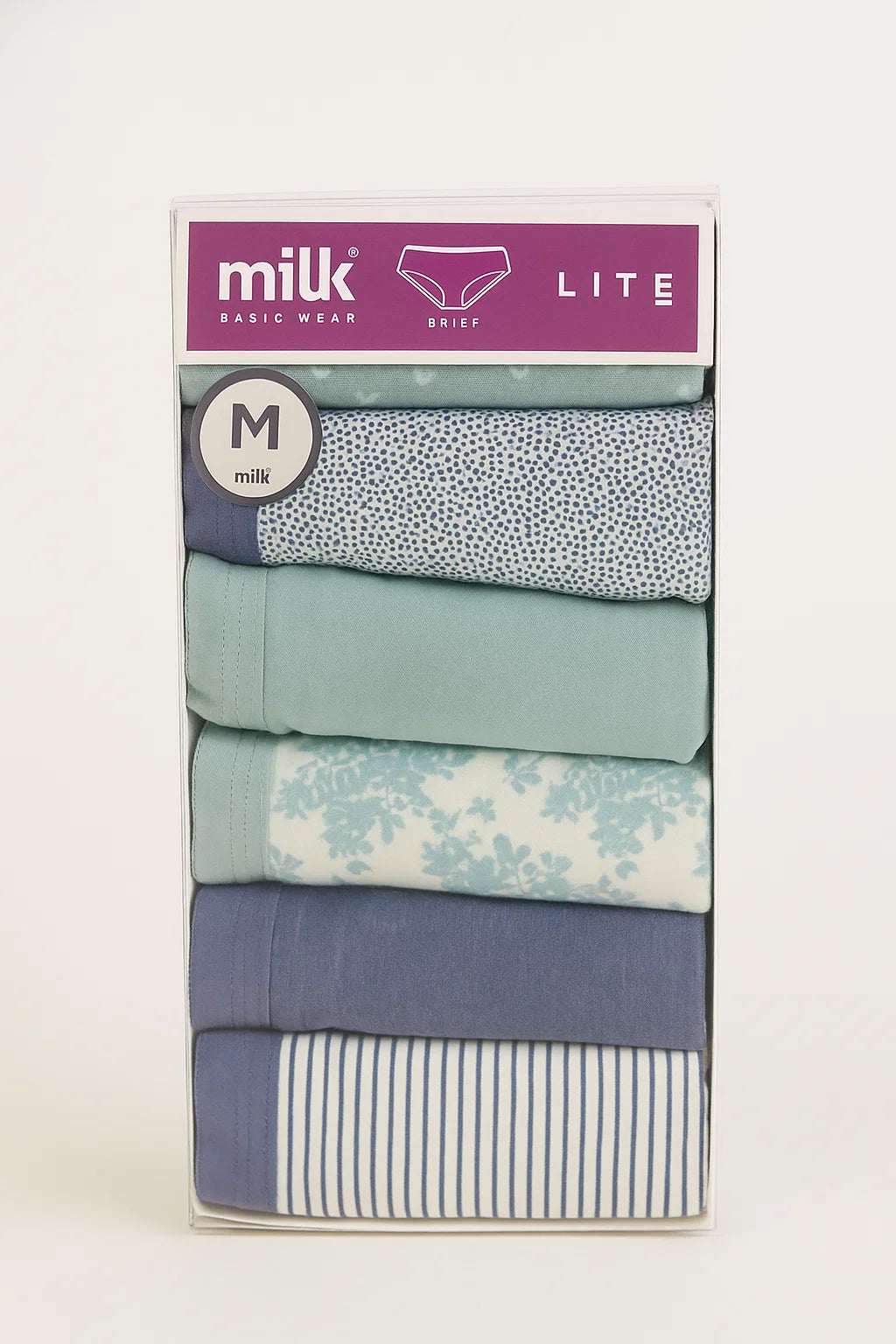 MILK LITE Brief - Pack of 6